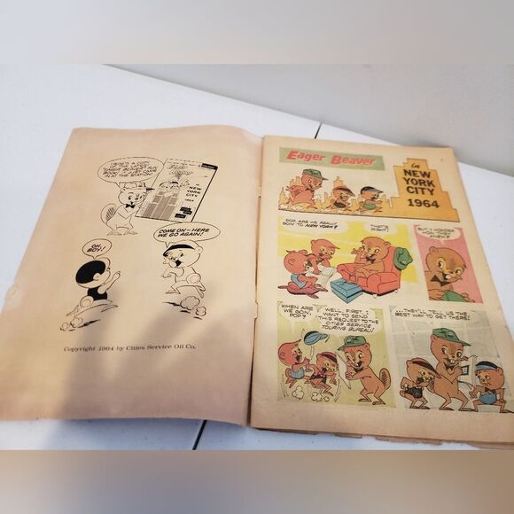 Eager Beaver Comic Book Activity in New York City 1964 - Picture 3 of 8
